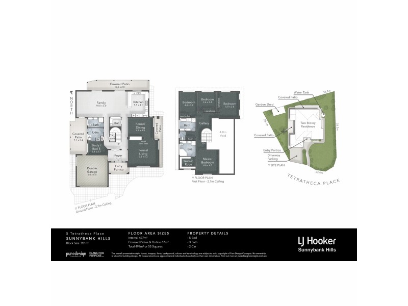 5 Tetratheca Place, Sunnybank Hills QLD 4109 Floorplan