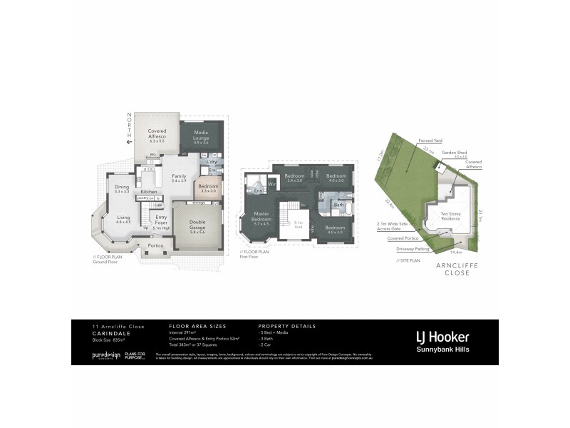 11 Arncliffe Close, Carindale QLD 4152 Floorplan