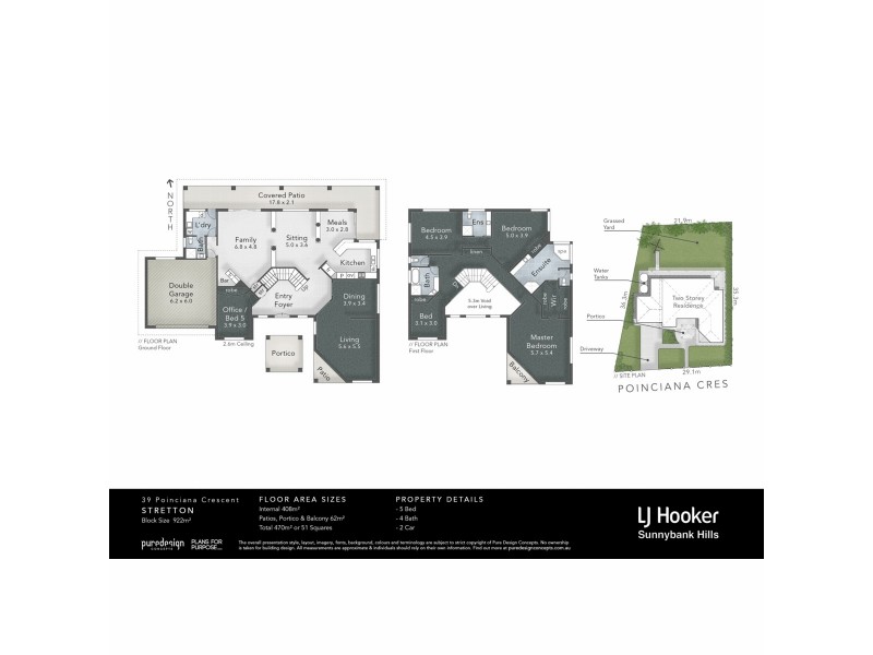 39 Poinciana Crescent, Stretton QLD 4116 Floorplan