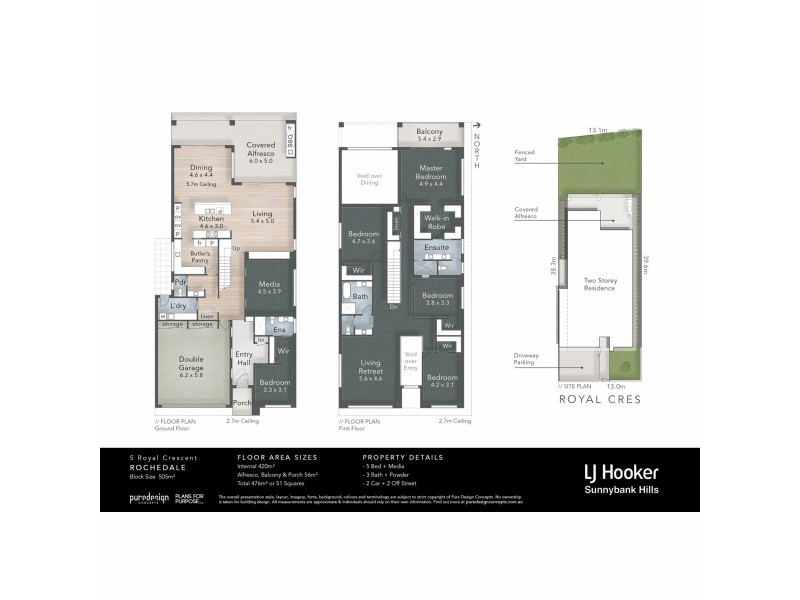 5 Royal Crescent, Rochedale QLD 4123 Floorplan