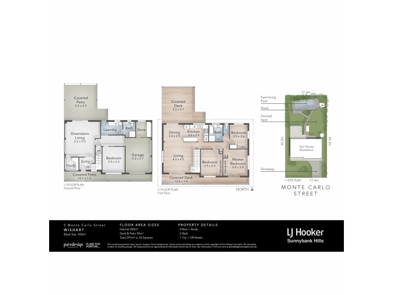 5 Monte Carlo Street, Wishart QLD 4122 Floorplan