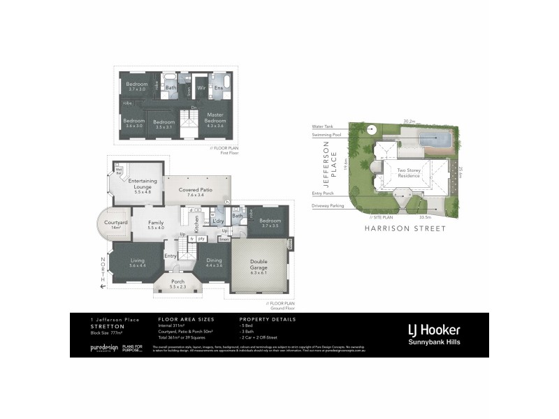 1 Jefferson Place, Stretton QLD 4116 Floorplan