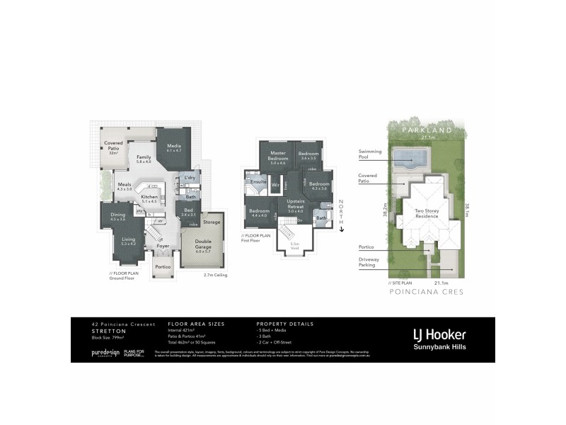 42 Poinciana Crescent, Stretton QLD 4116 Floorplan
