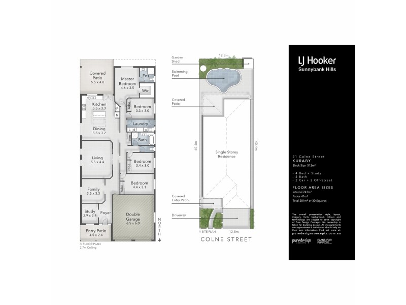 21 Colne Street, Kuraby QLD 4112 Floorplan