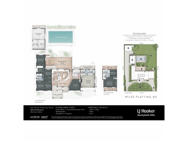 607 Miles Platting Road, Rochedale QLD 4123 Floorplan