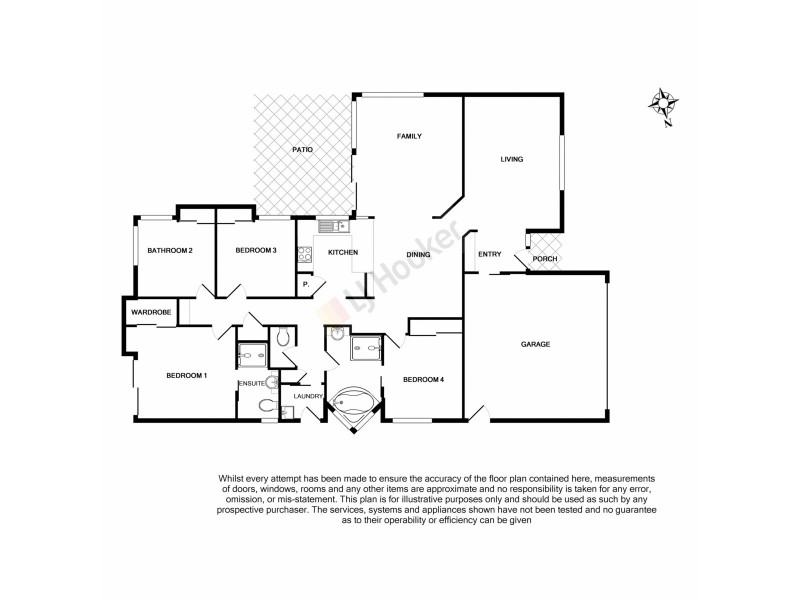 1 Goldpep Close, Runcorn QLD 4113 Floorplan