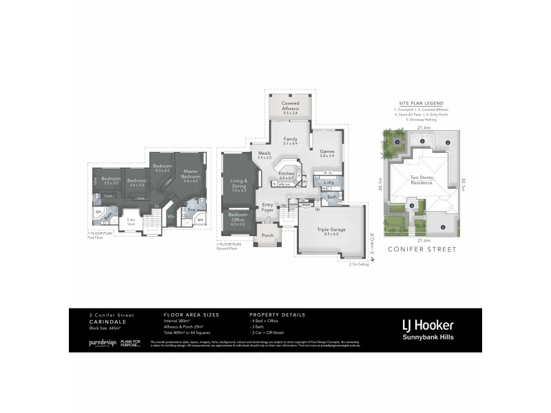 3 Conifer Street, Carindale QLD 4152 Floorplan