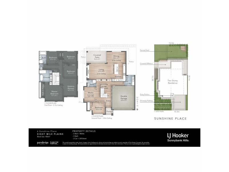 6 Sunshine Place, Eight Mile Plains QLD 4113 Floorplan