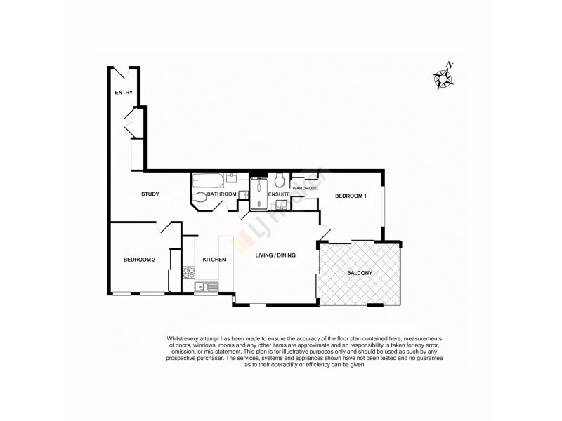 2745/1-5 Cremin Street, Upper Mount Gravatt QLD 4122 Floorplan