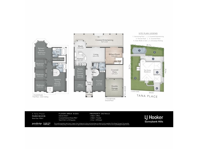 3 Tana Place, Parkinson QLD 4115 Floorplan