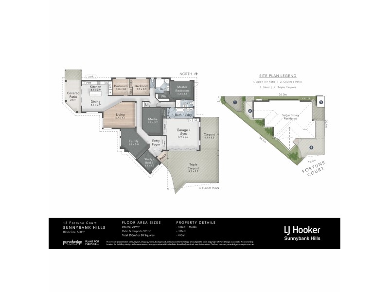 13 Fortune Court, Sunnybank Hills QLD 4109 Floorplan