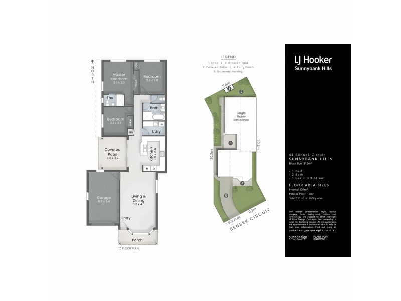 44 Benbek Circuit, Sunnybank Hills QLD 4109 Floorplan