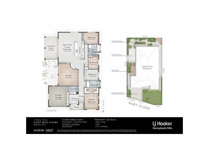3 Ruby Close, Eight Mile Plains QLD 4113 Floorplan