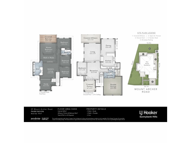 49 Mt Archer Road, Parkinson QLD 4115 Floorplan