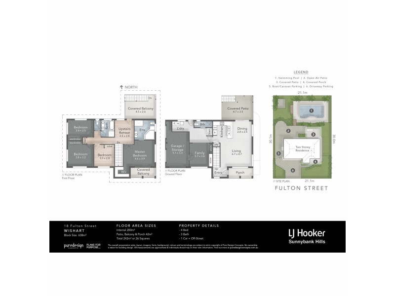 18 Fulton Street, Wishart QLD 4122 Floorplan