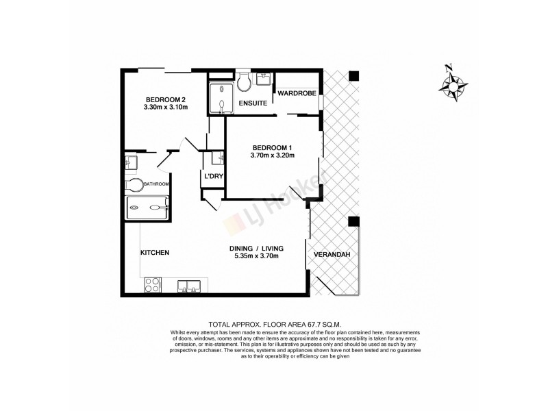 2/41 Drane Street, Clayfield QLD 4011 Floorplan