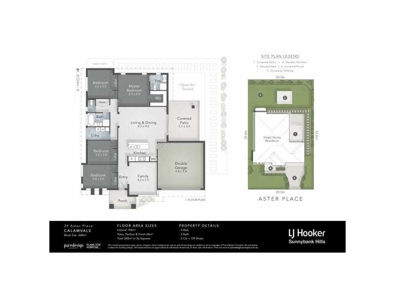 39 Aster Place, Calamvale QLD 4116 Floorplan
