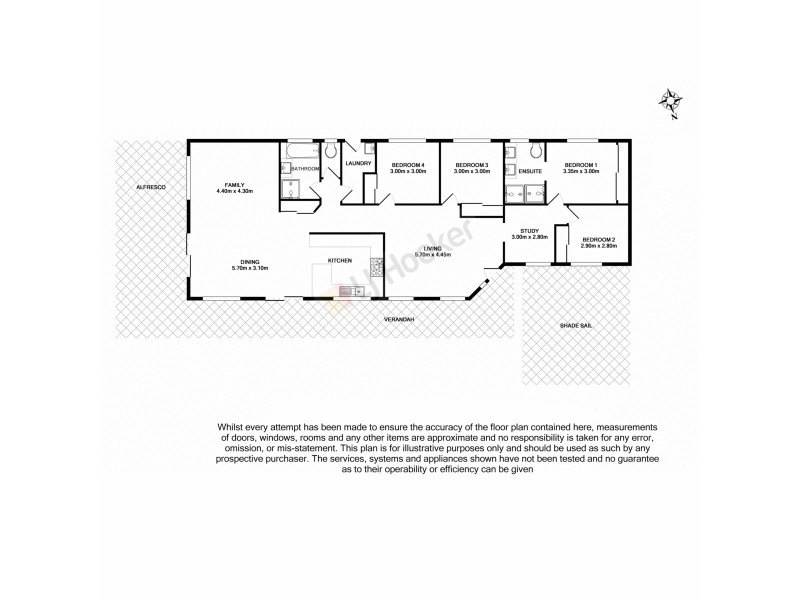 14 Scarlet Oak Place, Calamvale QLD 4116 Floorplan