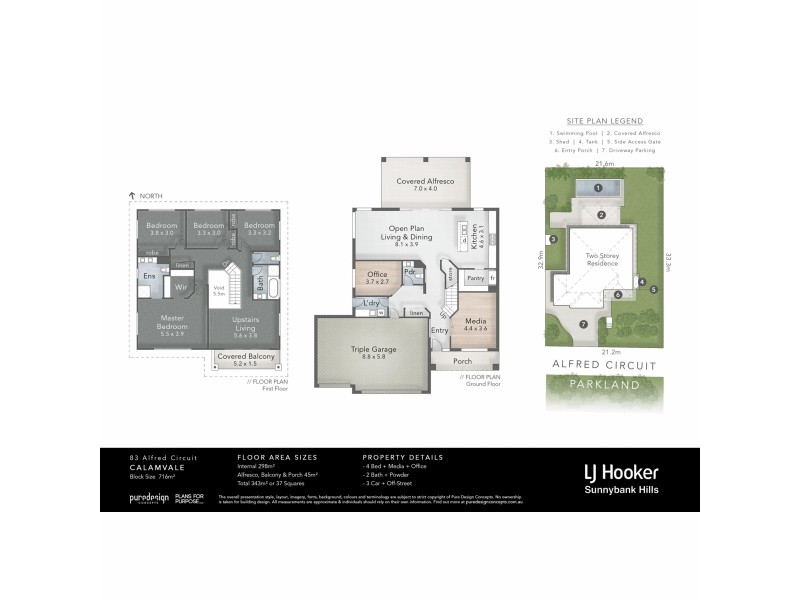83 Alfred Circuit, Calamvale QLD 4116 Floorplan
