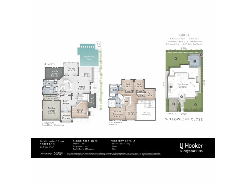 10 Willowleaf Close, Stretton QLD 4116 Floorplan