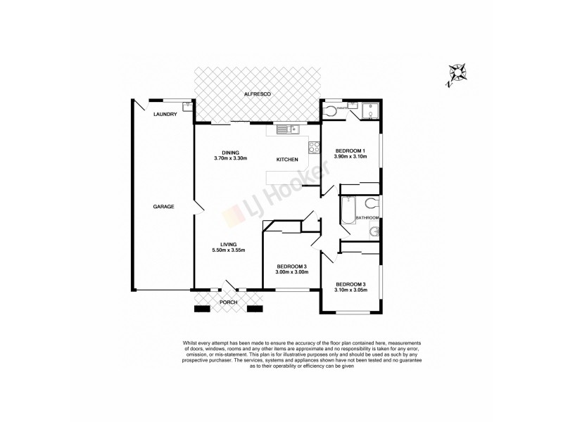 23/36 Benhiam Street, Calamvale QLD 4116 Floorplan