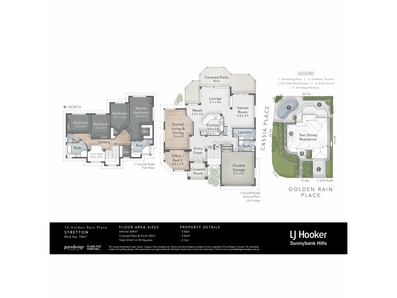 16 Golden Rain Place, Stretton QLD 4116 Floorplan