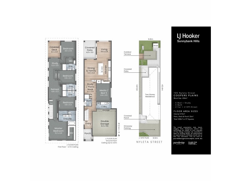 105 Nyleta Street, Coopers Plains QLD 4108 Floorplan