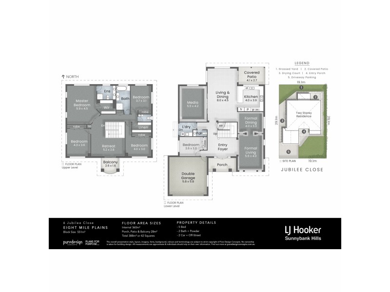 6 Jubilee Close, Eight Mile Plains QLD 4113 Floorplan