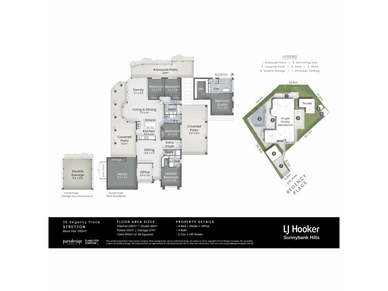 35 Regency Place, Stretton QLD 4116 Floorplan