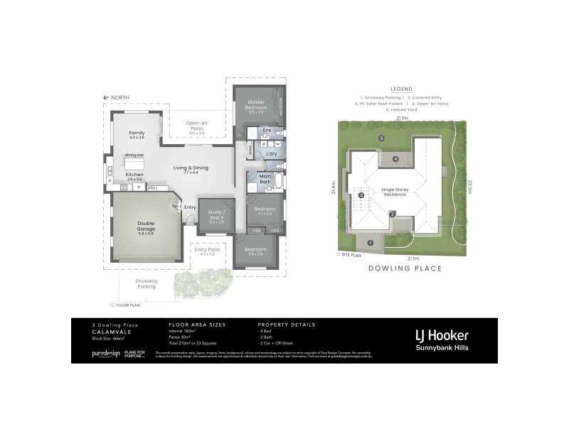 3 Dowling Place, Calamvale QLD 4116 Floorplan