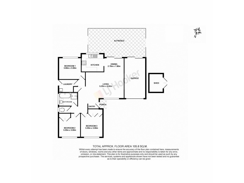 2 Barcoo Street, Hillcrest QLD 4118 Floorplan