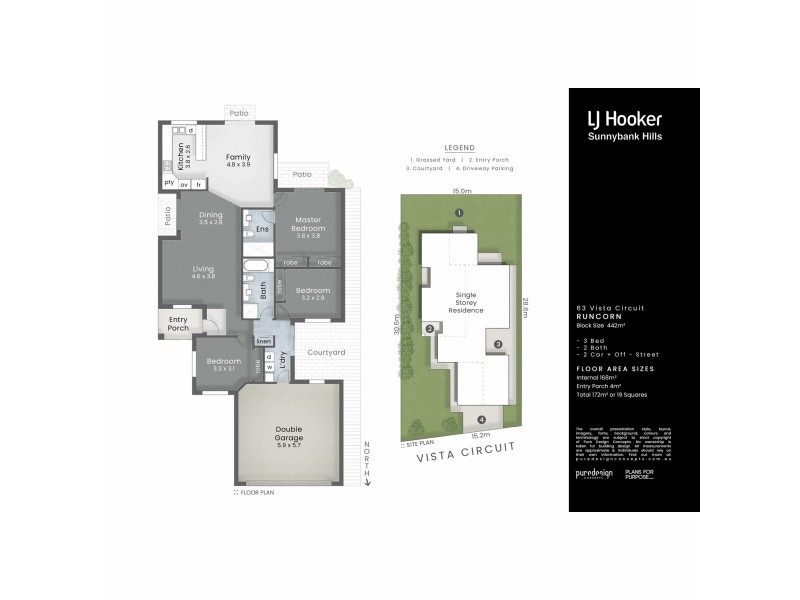 63 Vista Circuit, Runcorn QLD 4113 Floorplan