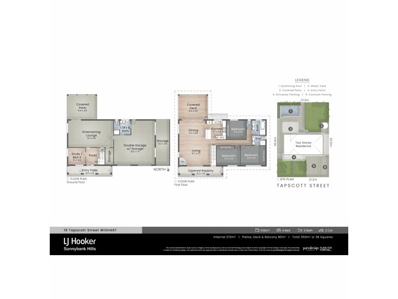 19 Tapscott Street, Wishart QLD 4122 Floorplan