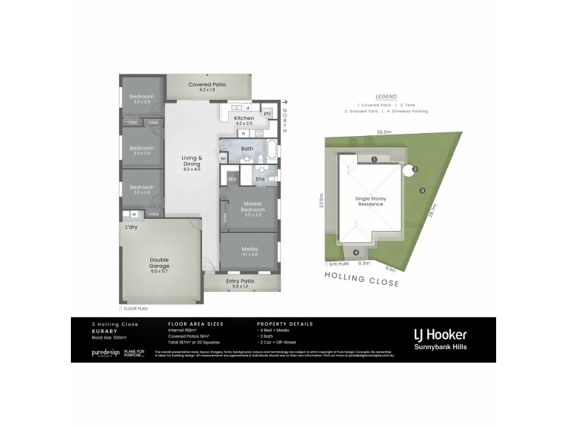 3 Holling Close, Kuraby QLD 4112 Floorplan