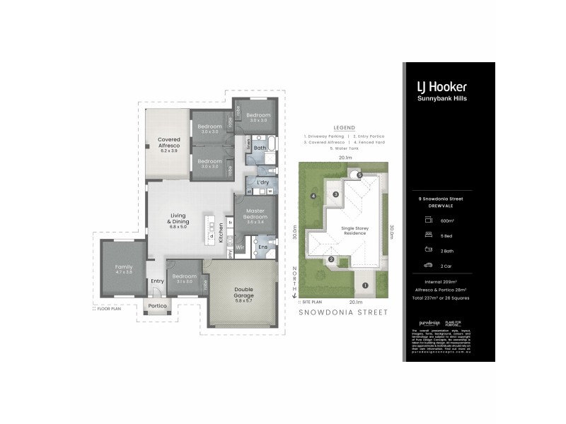 9 Snowdonia Street, Drewvale QLD 4116 Floorplan