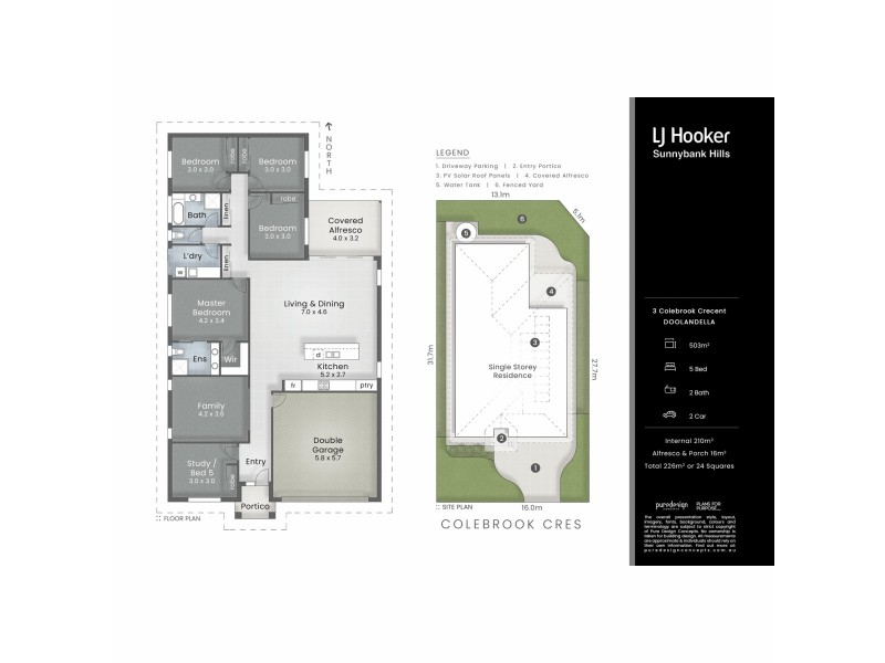 3 Colebrook Crescent, Doolandella QLD 4077 Floorplan