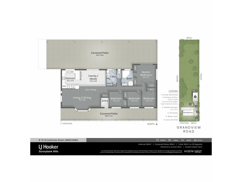 8 Grandview Road, Jimboomba QLD 4280 Floorplan