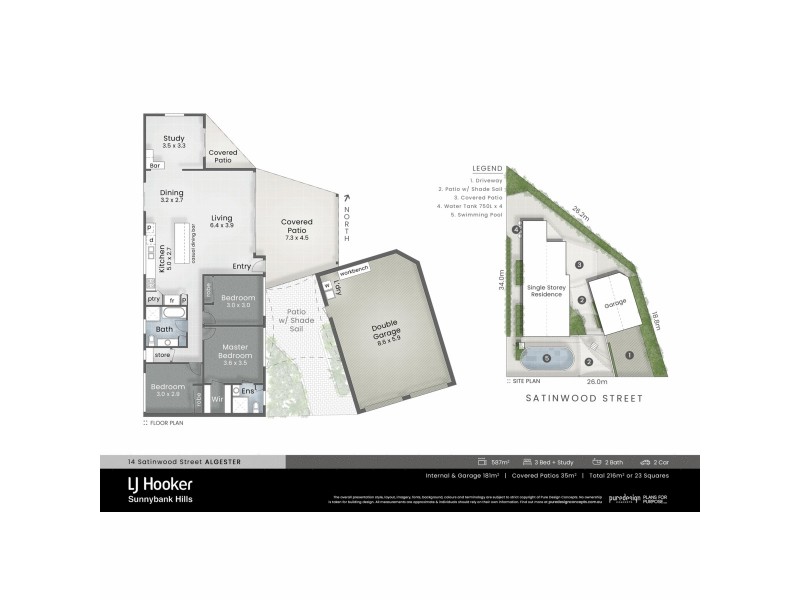 14 Satinwood Street, Algester QLD 4115 Floorplan