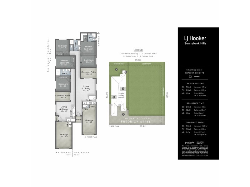 5 Gunning Street, Boronia Heights QLD 4124 Floorplan