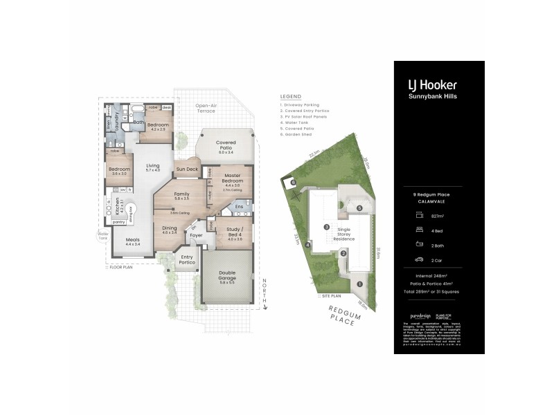 9 Redgum Place, Calamvale QLD 4116 Floorplan