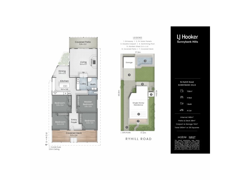 54 Ryhill Road, Sunnybank Hills QLD 4109 Floorplan