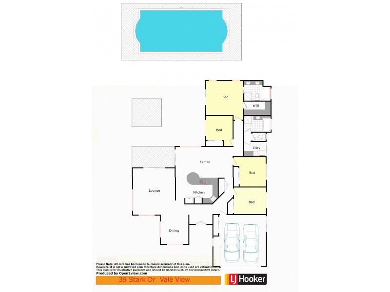 39 Stark Drive, Acland QLD 4401 Floorplan