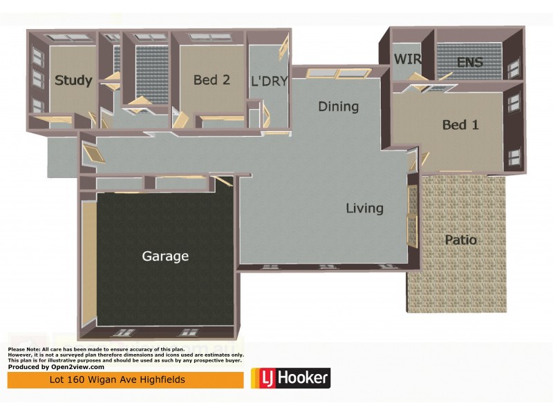 31a Wigan Avenue, Highfields QLD 4352 Floorplan