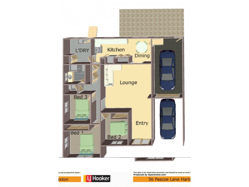 56 Pascoe Lane, Harlaxton QLD 4350 Floorplan