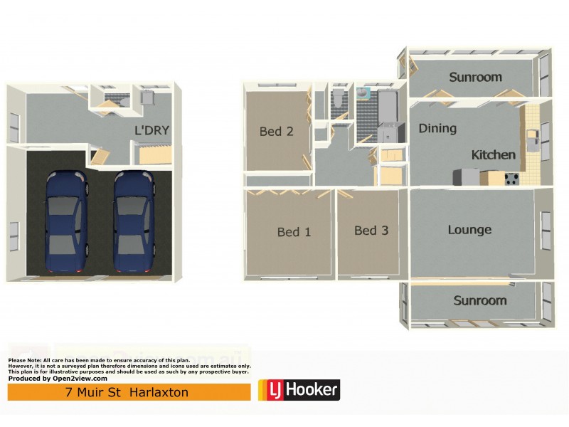 7 Muir Street, Harlaxton QLD 4350 Floorplan
