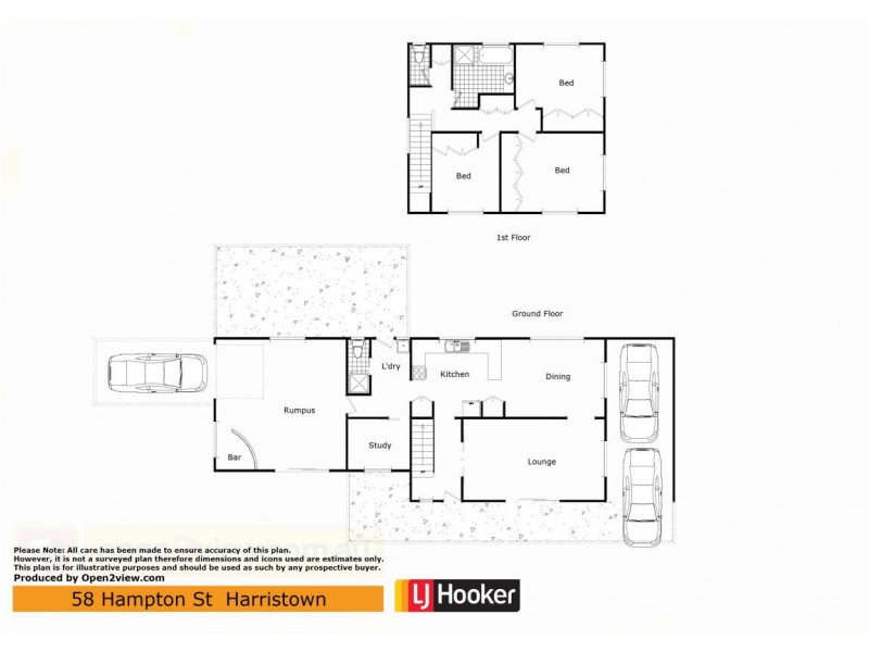 58 Hampton Street, Harristown QLD 4350 Floorplan