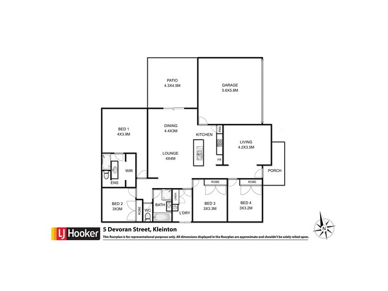 5 Devoran Street, Kleinton QLD 4352 Floorplan
