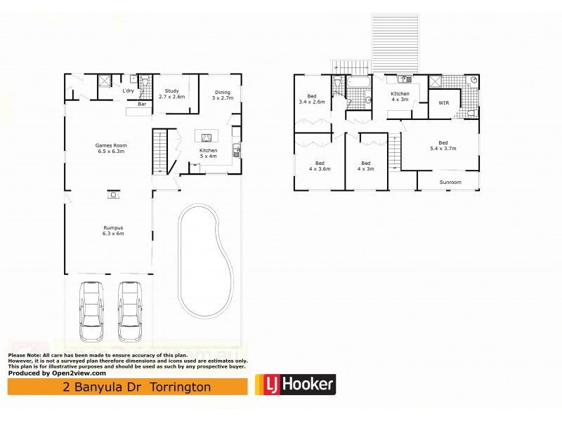 2 Banyula Drive, Torrington QLD 4350 Floorplan