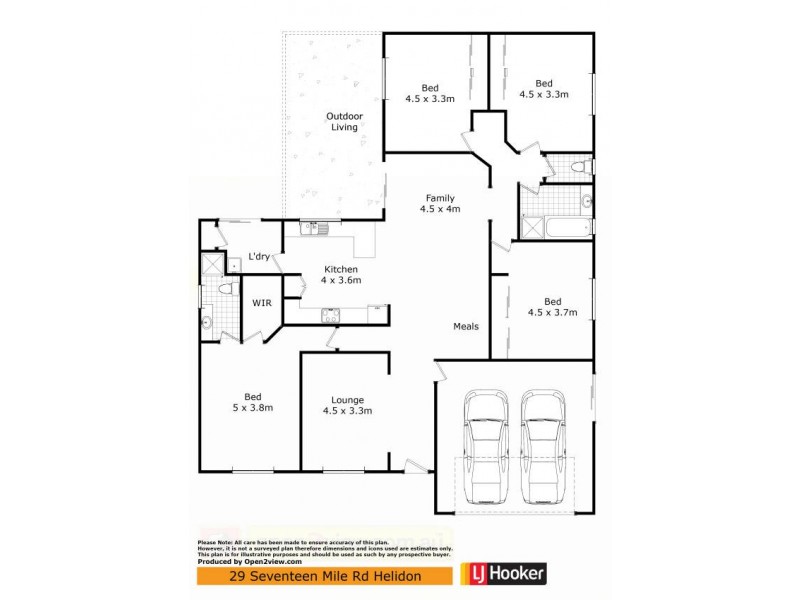 29 Seventeen Mile Road, Helidon QLD 4344 Floorplan