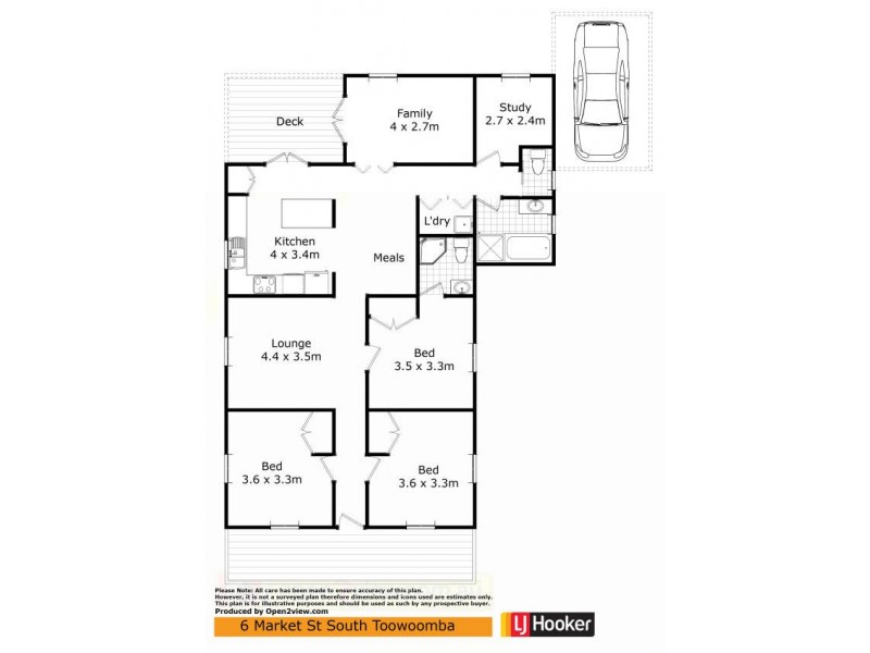 6 Market Street, South Toowoomba QLD 4350 Floorplan